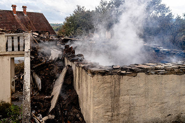 Professional Emergency Fire Cleanup technician working in Cranbury, NJ